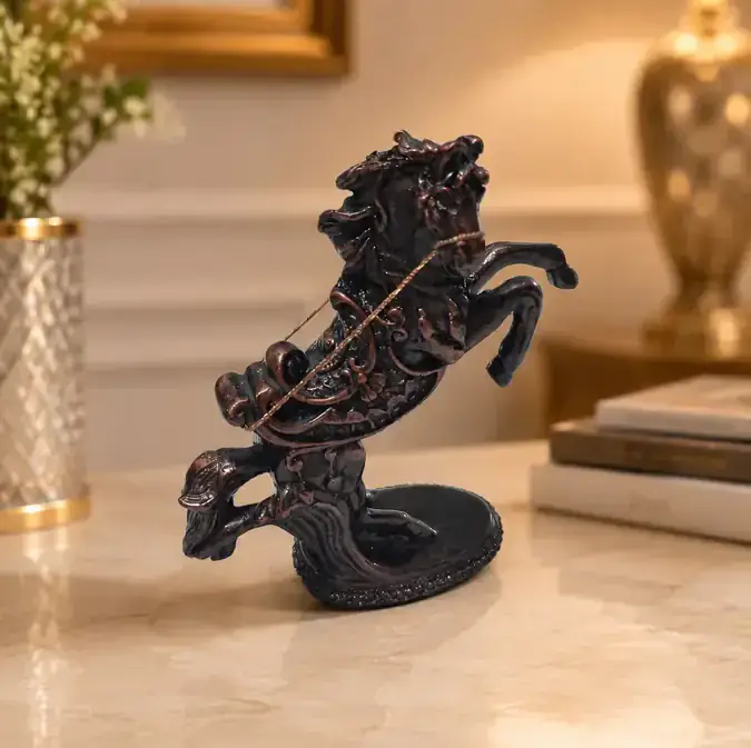 Rearing Horse Sculpture