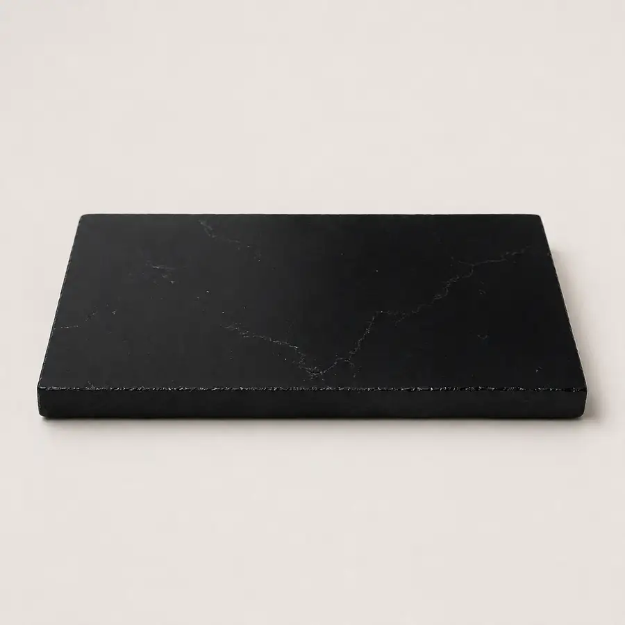 Obsidian Noir Marble Plinth