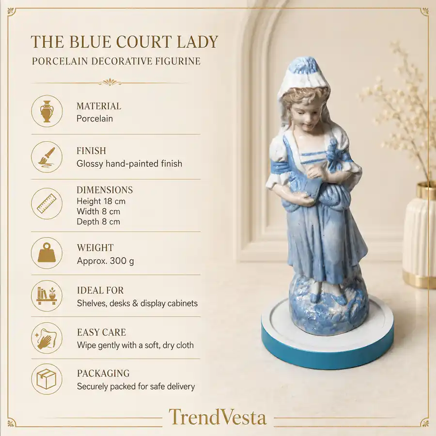 Blue Court Lady