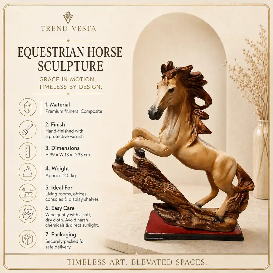 Equestrian Horse Sculpture